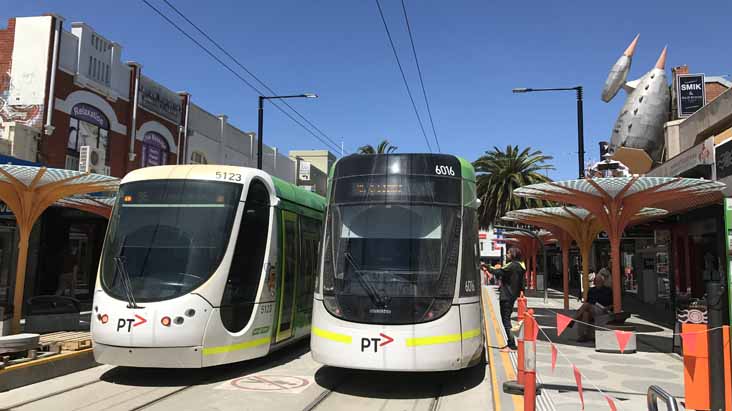 Yarra Trams Bumblebee 5123 & Class E 6016